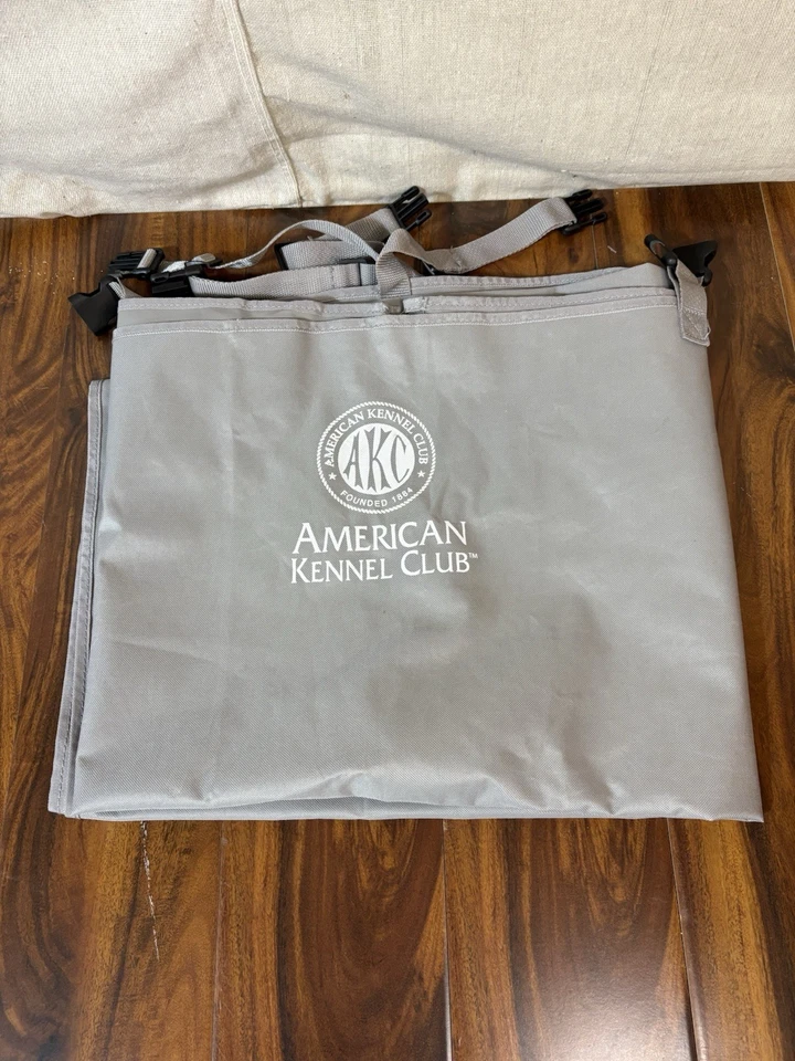 American Kennel Club Gray Hammock Style Waterproof Car Seat Cover for Dogs - Image 1 of 4