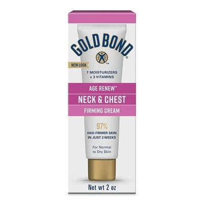 Gold Bond Creme Firmador de Pescoço e Peito 2 Oz., Creme Firmador de Pele Clinicamente Testado - Imagem 1 de 4