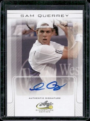 Sam Querrey 2017 Leaf Tennis Signature Series Auto Autograph - Image 1 of 2