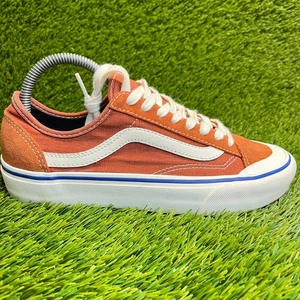 Vans Estilo 36 Decon SF Mujer Talla 8 Naranja Blanco Atlético Zapatos de Patinaje Tenis - Imagen 1 de 10