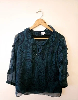 Brora Women Blouse size UK 10 - Image 1 of 4