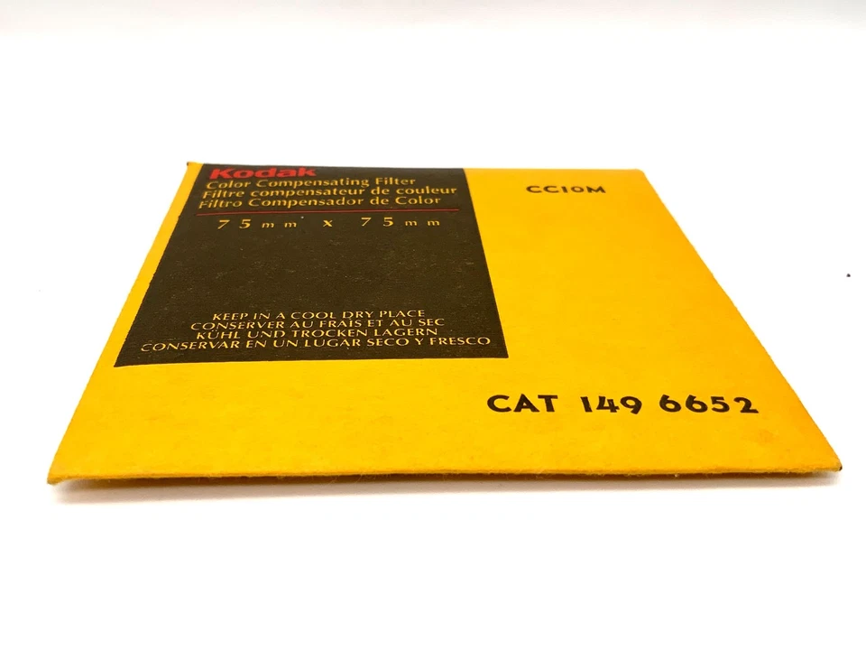 Kodak CC10M Color Compensating Filter 75mm x 75mm Rectangular - Image 1 of 1