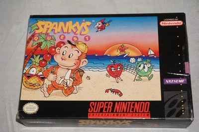 Spanky's Quest (Super Nintendo SNES) Complete in Box CIB - Image 1 of 4