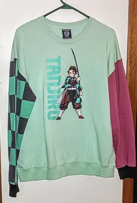 Camisa manga longa edição limitada exclusiva almoço caixa Demon Slayer tamanho GG - Imagem 1 de 3