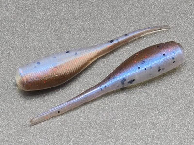 HOOKED BAITS (24) 2" SLAB HUNTER "Mayfly" GRUBS BAIT JIGS CRAPPIE PANFISH BABY SHAD