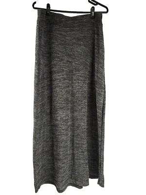 Maxi Falda Tejida Mujer John Paul Richard Gris Cintura Elástica Línea A Talla Mediana Foto 1 de 4