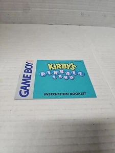 Kirby’s Pinball Land GameBoy Manual - Picture 1 of 2
