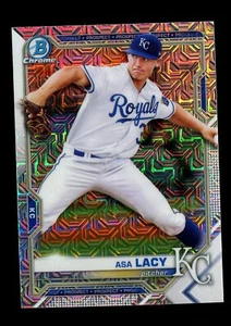 2021 Bowman Chrome Prospects MEGA Box MOJO Refractor #BCP-83 Asa Lacy - Picture 1 of 1