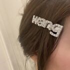 Glitter Hair Clip for Girls Hair Clip Letter Woman Hair Supplies