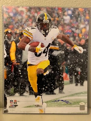 Antonio Brown Signed Pittsburgh Steelers 16x20 Photo JSA - Image 1 of 4