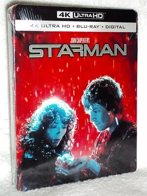 Starman (4K/Blu-ray, 2025 STEELBOOK) NEW Jeff Bridges Charles Martin Smith scifi Foto 1 de 4