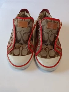 Coach Women’s Size 6 Barrett Sneakers - Picture 1 of 10