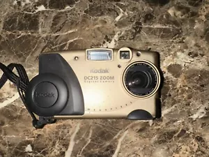 Kodak DC 215 Zoom Digital Camera - Millennium 2000 Edition - W/ Case & SD Card - Picture 1 of 12