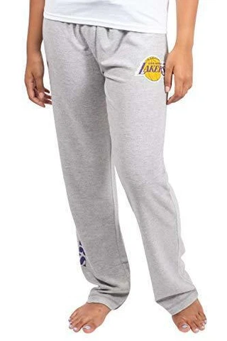 Ultra Game NBA Los Angeles Lakers Womens Sleepwear Super Soft Hacci Pajama Cover
