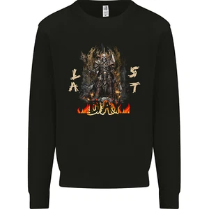 Last Day Skull Demon From Hell Kids Sweatshirt Jumper - Picture 1 of 3