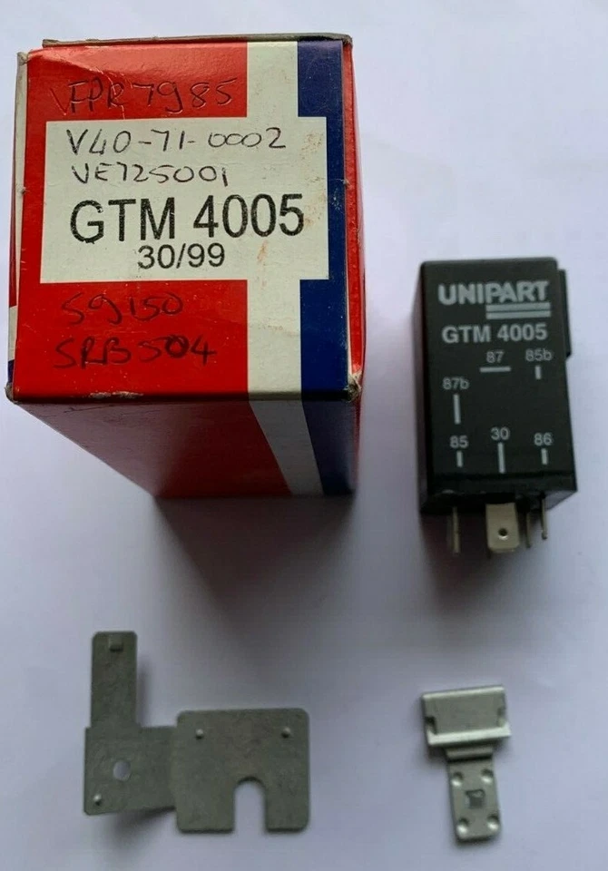 Unipart GTM4005 Fuel Pump Relay for Astra Cavalier Belmont Calibra 59150 FPR7985 - Image 1 of 2