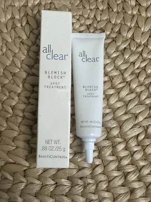 BeautiControl All Clear Blemish Block Spot Treatment RARE Discontinued - Image 1 of 3