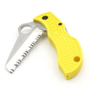 Spyderco Manbug - Compact Folding Knife - H1/FRN -Essential EDC- Salt SpyderEdge - Picture 1 of 6