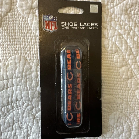 NFL Chicago Bears 54” Laceups Shoe Laces Cover