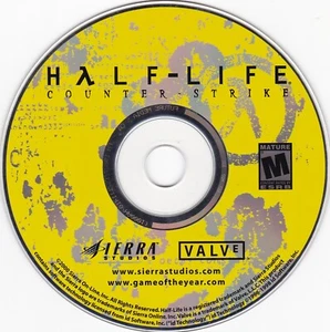 Vintage Half-Life: Counter Strike (PC, 2000) *DISC ONLY* - Picture 1 of 2
