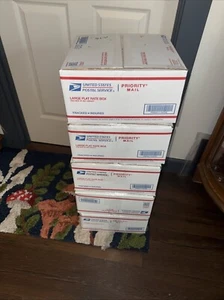 Magic The Gathering Trading Card Collection Lot  X 5 Large Flat Rate Boxes - Picture 1 of 2