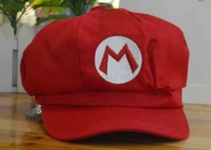 Super Mario Cap Kappe Gamer Fan Merchandise Cosplay Mütze rot - Bild 1 von 1