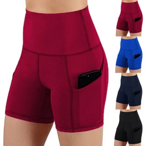 LADIES WOMENS CYCLING SHORTS DANCING YOGA GYM ACTIVE CASUAL SHORTS UK SIZES 6-12 - Picture 1 of 18