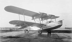 Supermarine Scapa Reconnaissance Aircraft Mahogany Kiln Wood Model Replica Large - Picture 1 of 1