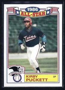 Kirby Puckett Insert Parallel Single cards 83-91 Twins HOF * You PICK CHOOSE *