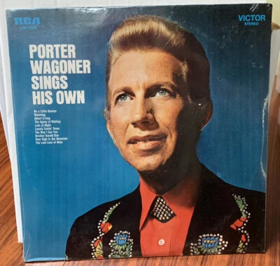 Porter Wagoner - Sings His Own LP SEALED PROMO Record Album RCA Stereo LSP-4586 - Image 1 of 4