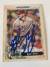 2017 Topps Gypsy Queen Kirby Yates Autographed Signed Card-Proof-Braves-Padres