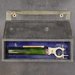 Vintage Levin Watchmakers Hairspring Balance Truing Caliper w/ Case & Wrench - Picture 1 of 13