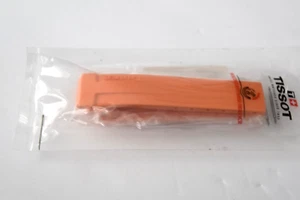 Tissot T-Race Orange Silicone T610031515 T048217A 16mm Replacement Strap - Picture 1 of 4