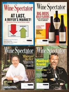 Revista Wine Spectator 2010 - Lote de 5 - Imagen 1 de 4