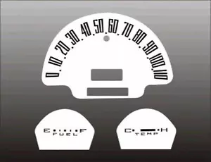 White Face Gauges for 1966-1973 Jeep Commando - Picture 1 of 4