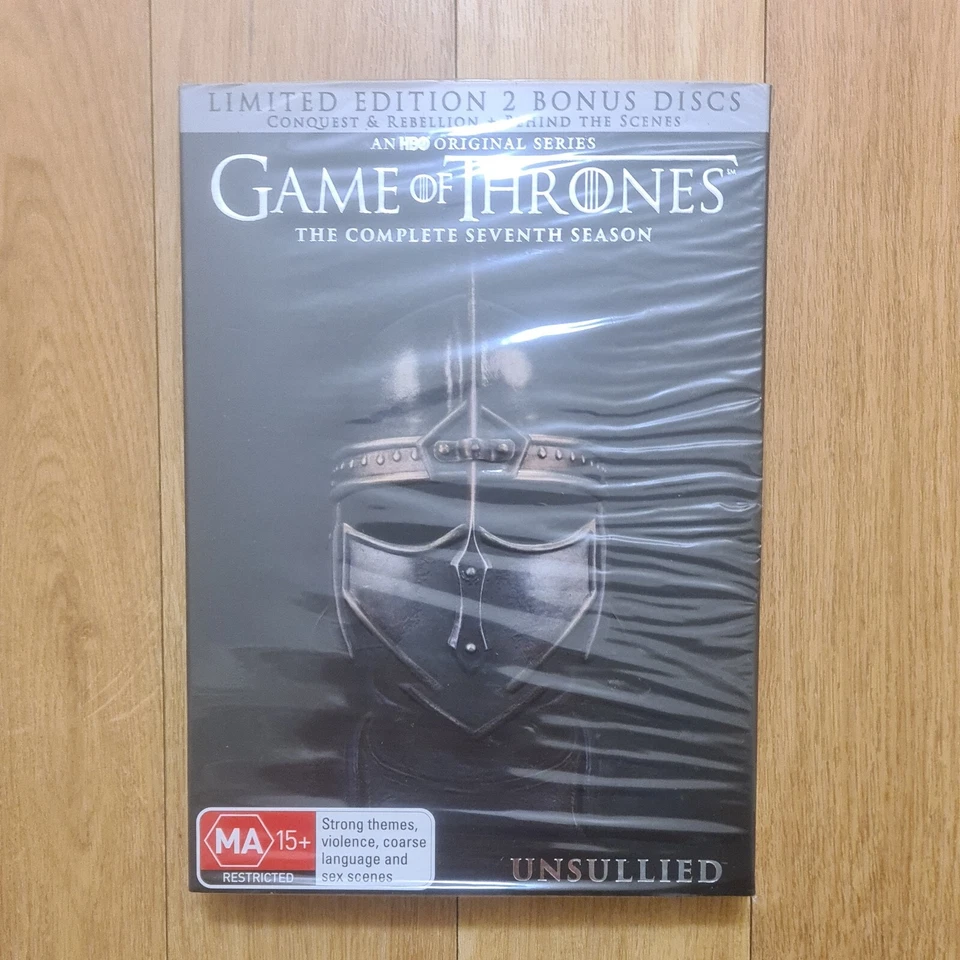 Game of Thrones The Complete Season 7 DVD PAL Region 4 VGC Unsullied HBO