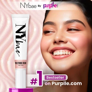 NY Bae PRO Strobe Cream Primer+Highlighter+Moisturizer Glowing Korean Skin -12gm - Picture 1 of 7
