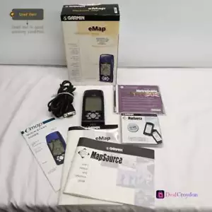 GARMIN EMAP ELECTRONIC MAP GPS TRAGBARES NAVI MIT + 16MB DATENKARTE + DISC - Bild 1 von 8