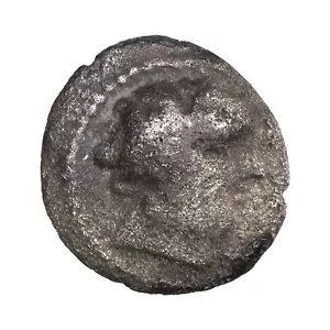 Gauloise Centre-Ouest - Obole au cheval et à la tête coupée II-I s. BC - argent - Imagen 1 de 2