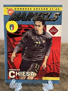 Federico Chiesa NET MARVELS 2021-22 Panini Donruss Soccer World Cup Qatar #10