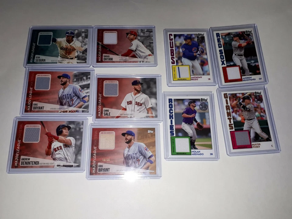 2019 Topps Series 1 Major League Material MLM- & Retro Relic 84R- UPick List Lot - Image 1 of 1