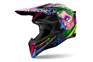 AIROH WRAAAP MUSIC GLOSS CASCO MOTO OFF ROAD TAGLIA M 57 58 CM WRAM17 - Foto 1 di 4