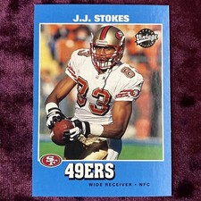 JJ Stokes 2001 Upper Deck Vintage NFL #154 SF 49ers Jersey UCLA Bruins Legends💙
