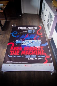 RATM CANCEL CONZERT sehr selten großes Vintage Musik Konzert Poster Original 2022 - Bild 1 von 7