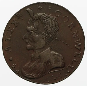 Ficha de medio centavo Irlanda Dublín 1795 Alexander Cornwell D&H 307 - Imagen 1 de 5