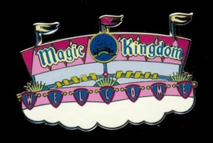 Prendedor WDW Flair Magic Kingdom Disney 134938 - Imagen 1 de 1