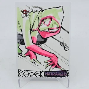 GHOST SPIDER 2024 Matriarchs Of Marvel Artist Sketch 1/1 🔥 DYLAN RILEY - Picture 1 of 2
