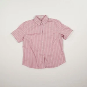 SEIDENSTICKER SPLENDESTO Damen Hemd / Bluse Gr. 42 rosa weiß Kurzarm Kentkragen - Bild 1 von 13