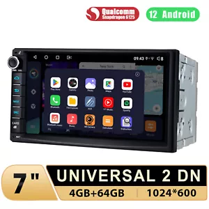 JOYING 7 Zoll Android 12.0 2 DIN Autoradio 4GB+64GB In Dash Bluetooth Head Unit - Bild 1 von 12