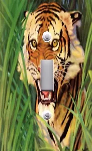 Lichtschalterplatte & Steckdosenabdeckungen KNARRENDER TIGER - Bild 1 von 26